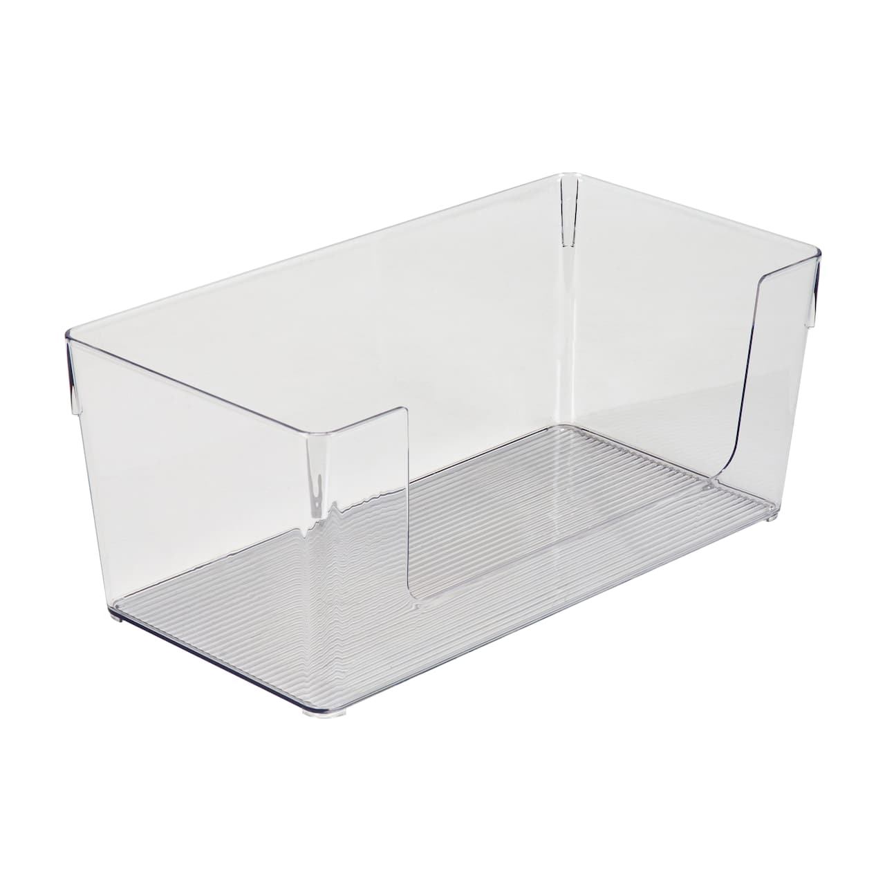 Simplify Open Front Clear Rectangular Organizer